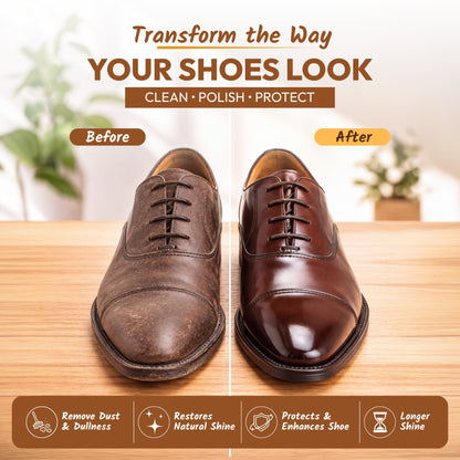Advanced Shoe Polish & Shiner 100ML ✨ Instant Premium Shine for Everyday Shoe Care