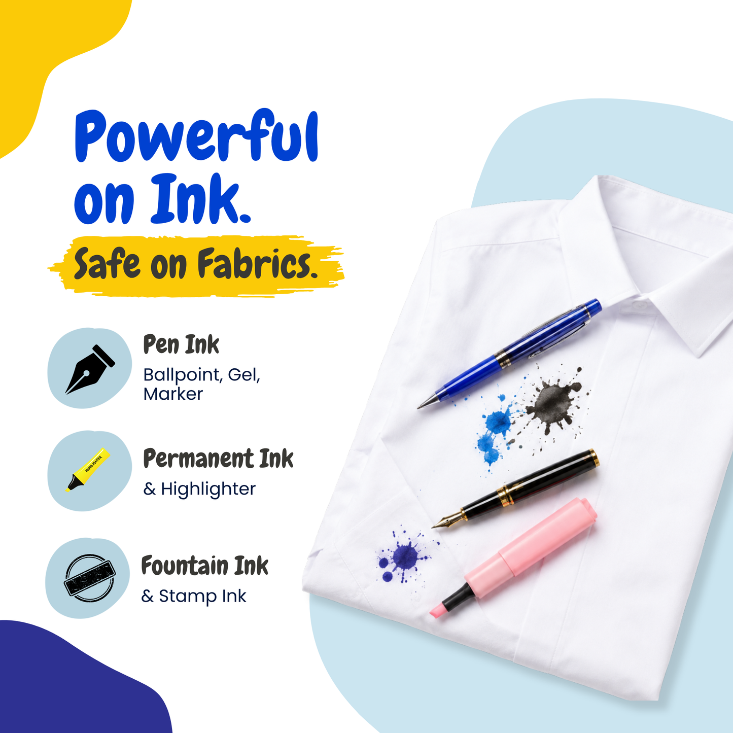 Xpert Instant Fabric Ink & Makeup Stain Remover 100ML ✨