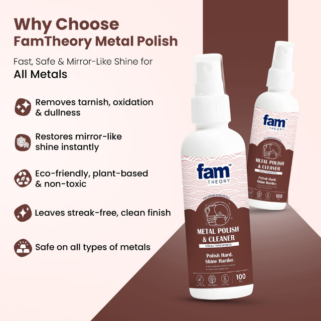 Natural All Metal Polish & Shiner Spray ✨- 100ml