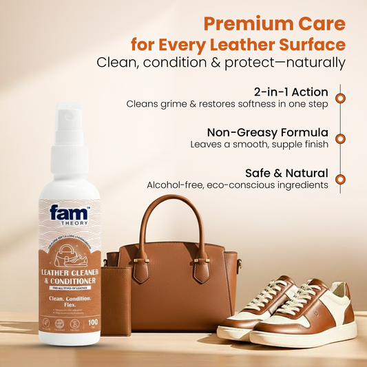 Natural All In one Leather Cleaner & Conditioner - 100ml