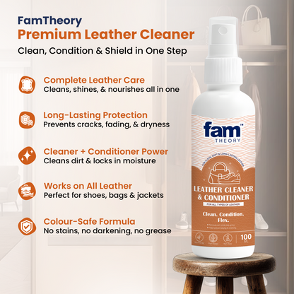 Natural All In One Leather Cleaner & Conditioner ✨- 100ml
