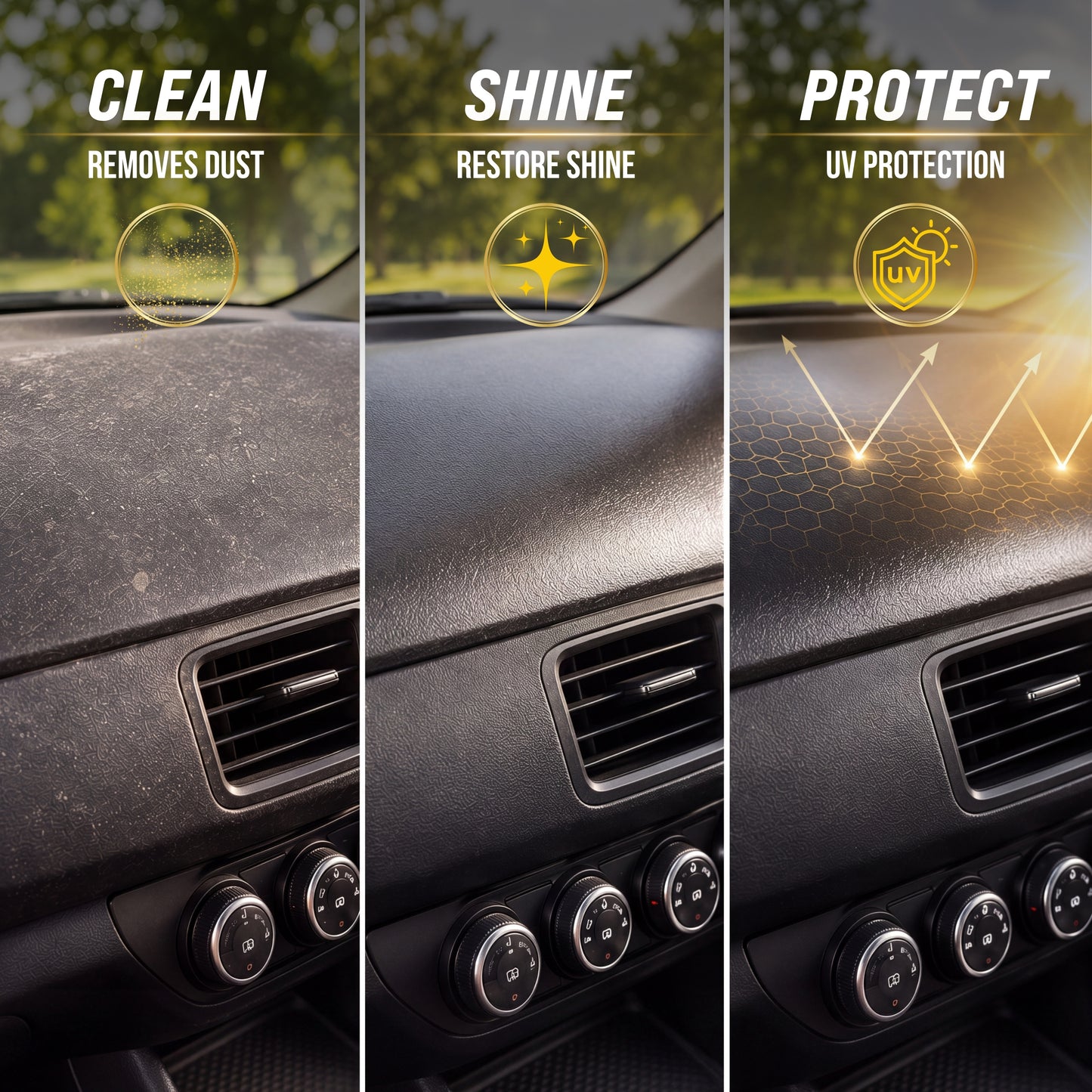 Advanced Premium Car Dashboard & Interior Polish Spray