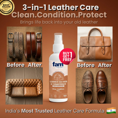 Natural All In One Leather Cleaner & Conditioner ✨- 100ml
