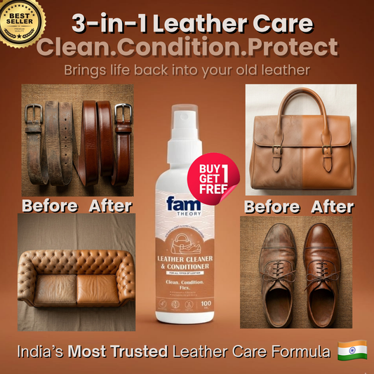 Natural All In One Leather Cleaner & Conditioner ✨- 100ml