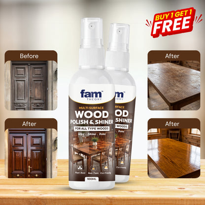 Buy 1 Get 1 Free | Advanced Pro Instant Wood Polish & Shiner 100ml✨ @599/- only